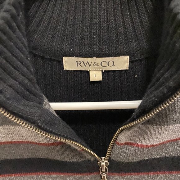 RW&CO Zip up Turtleneck Sweater - Picture 7 of 8